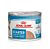 Royal Canin puppy starter mousse. Voor puppy's van 1-2 maanden. De moeder mag er ook van eten.