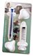 bubble milk nipple for newborn animals. set van 2 speentjes en 2 spuitjes.