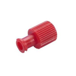 red syringe cap (set of 10)