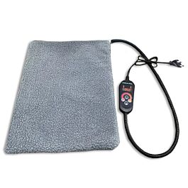 Zachte warmtemat met temperatuurregeling (36x45cm) - Deze gebruiken we voor jonge of zwakke egels.